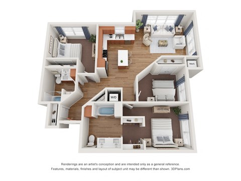 3043 Towne Club Parkway SE Studio-3 Beds Apartment for Rent - Photo Gallery 61